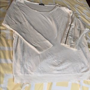 White express long sleeve top